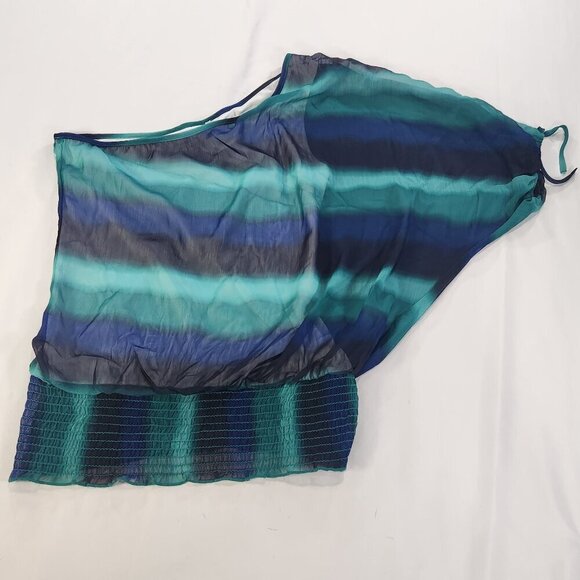 Studio Y One Shoulder Top Blue/Green Medium
Lot I - Picture 3 of 6